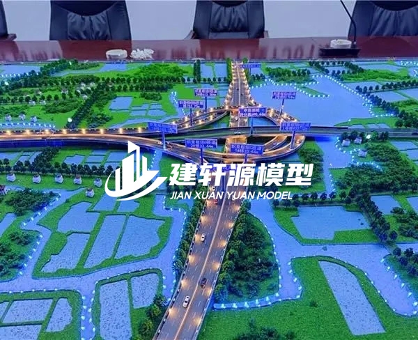 东西湖高速公路沙盘定制